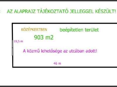 Eladó lakóövezeti telek Hajdúböszörmény