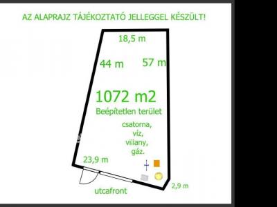 Eladó lakóövezeti telek Debrecen