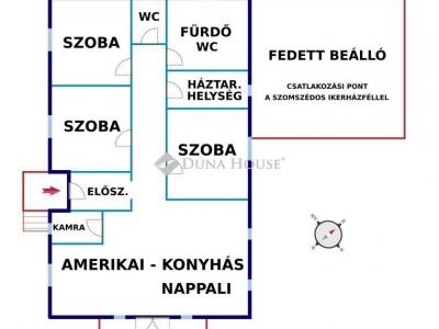 Eladó ikerház Kóka