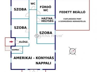 Eladó ikerház Kóka