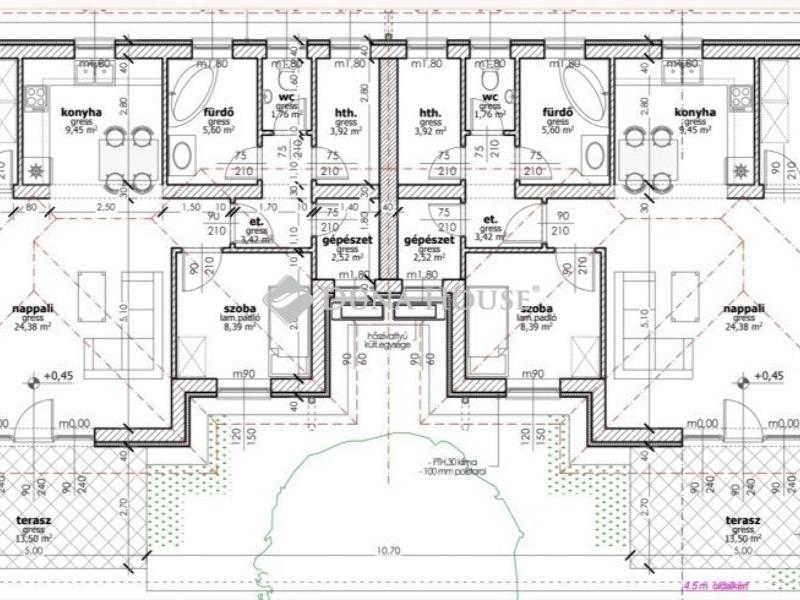 Eladó ikerház Jászberény
