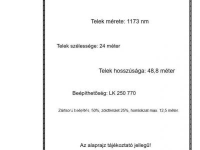 Eladó lakóövezeti telek Szeged