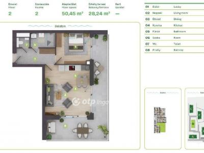 Eladó lakás Balatonszemes