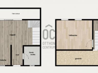 Eladó sorház Etyek