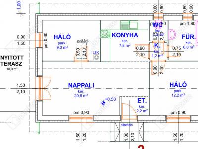 Eladó családi ház Monor Monorierdő