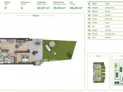 Eladó lakás Balatonszemes