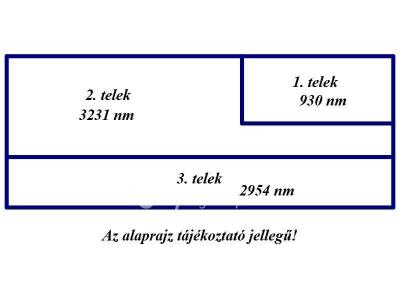 Eladó lakóövezeti telek Baktalórántháza