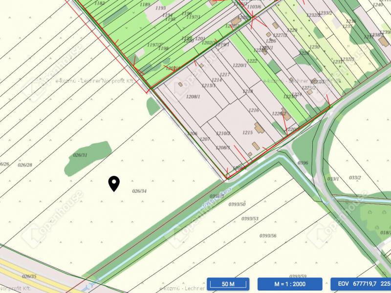 Eladó külterületi telek Péteri