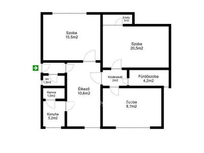 Eladó lakás Hajdúnánás