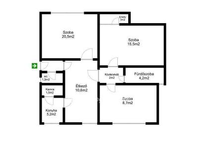 Eladó lakás Hajdúnánás