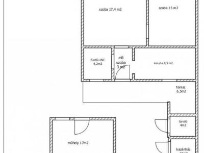 Eladó házrész Szentes