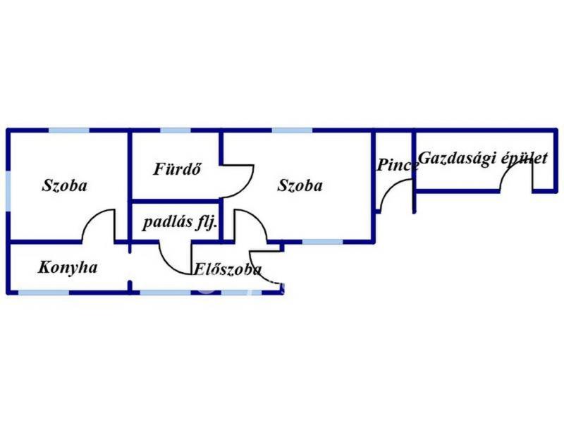 Eladó családi ház Vízvár