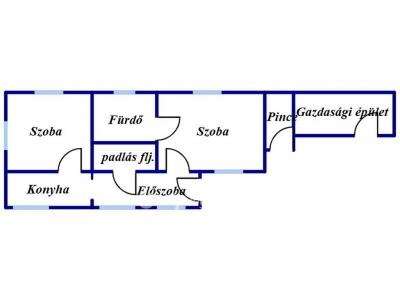 Eladó családi ház Vízvár