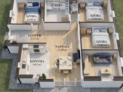 Eladó ikerház Áporka