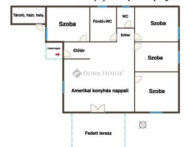 Eladó ikerház Áporka