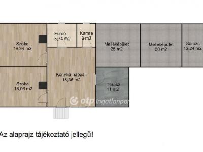 Eladó családi ház Nyírbogdány