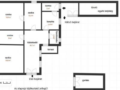 Eladó családi ház Cserkeszőlő