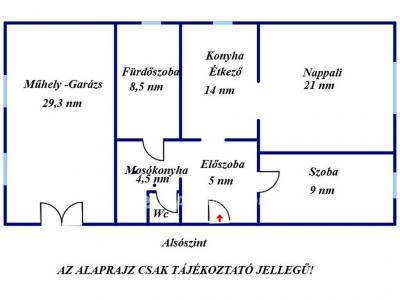 Eladó családi ház Cserkeszőlő