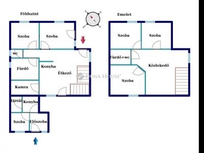 Eladó családi ház Monor