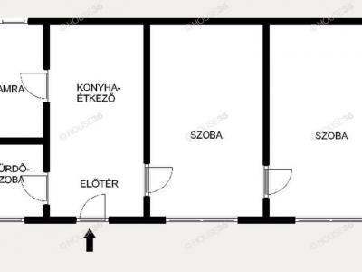 Eladó házrész Kecskemét