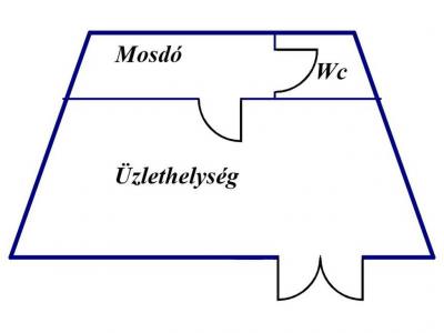 Eladó üzlethelység üzletházban Nyíregyháza