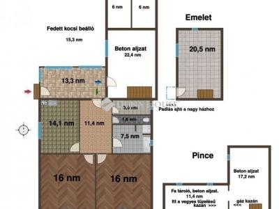 Eladó családi ház Monor