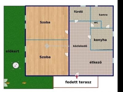 Eladó házrész Vecsés