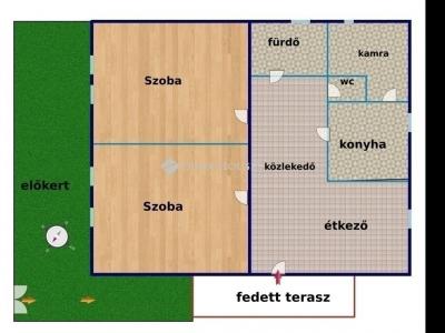 Eladó házrész Vecsés