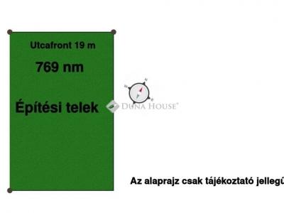 Eladó lakóövezeti telek Gomba