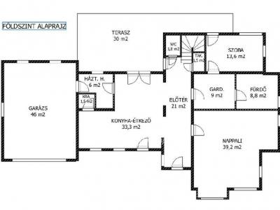 Eladó családi ház Tordas