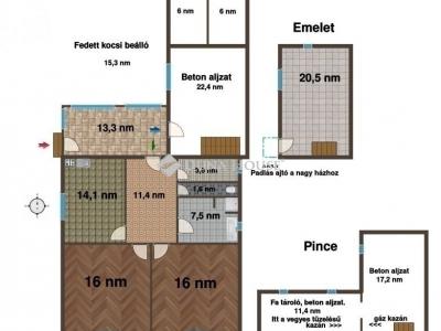 Eladó családi ház Monor