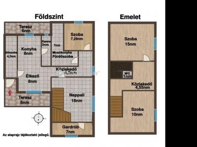 Eladó házrész Vecsés