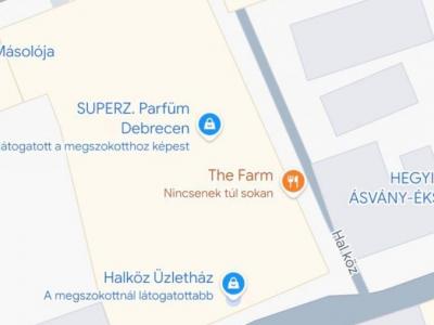 Eladó üzlethelység üzletházban Debrecen