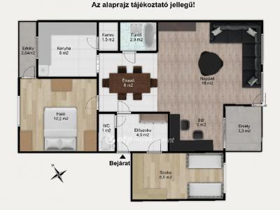 Eladó lakás Győr