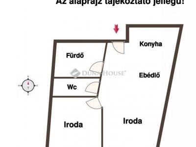 Eladó iroda családi házban Budapest
