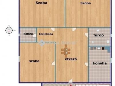 Eladó házrész Vecsés