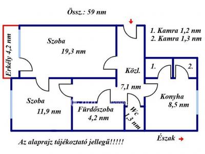 Eladó lakás Kisújszállás