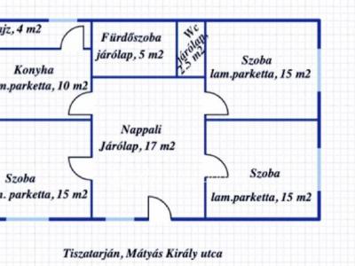 Eladó családi ház Tiszatarján
