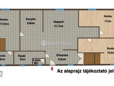 Eladó házrész Vasad