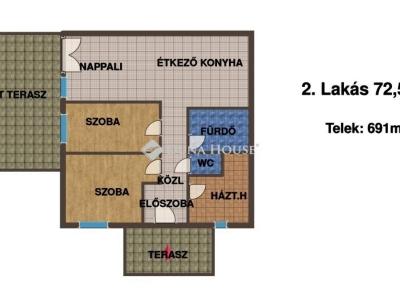 Eladó ikerház Dánszentmiklós