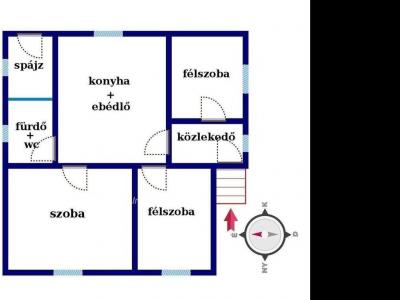 Eladó családi ház Nagykálló
