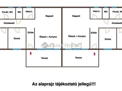 Eladó ikerház Csomád