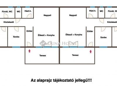 Eladó ikerház Csomád