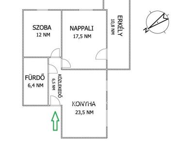 Eladó lakás - 1182 Budapest, XVIII. kerület 