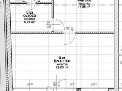 Eladó utcai bejáratú üzlethelység - 4400 Nyíregyháza