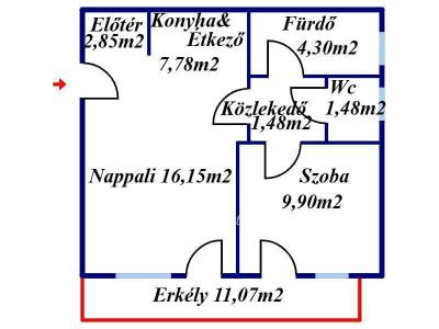 Eladó lakás - 6000 Kecskemét