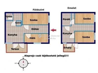 Eladó ikerház - 1183 Budapest, XVIII. kerület , Tünde utca