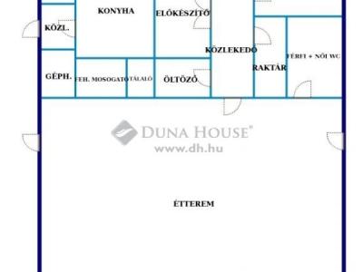 Eladó utcai bejáratú üzlethelység - 3254 Váraszó